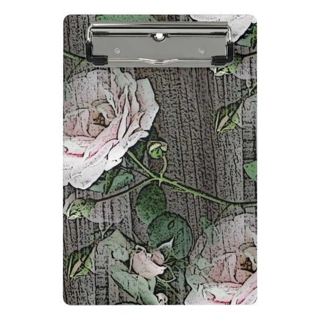 Roses Mini Clipboard (Front)