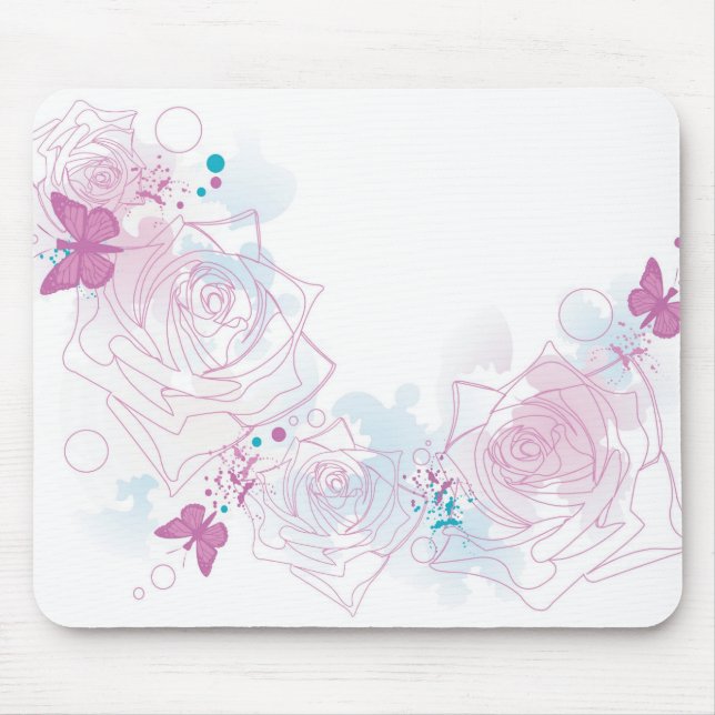 Roses Mousepad (Front)