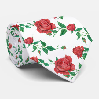 Roses Neck Tie