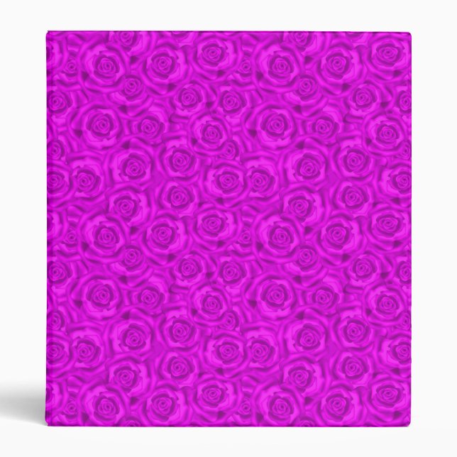 Roses, neon binder (Front)