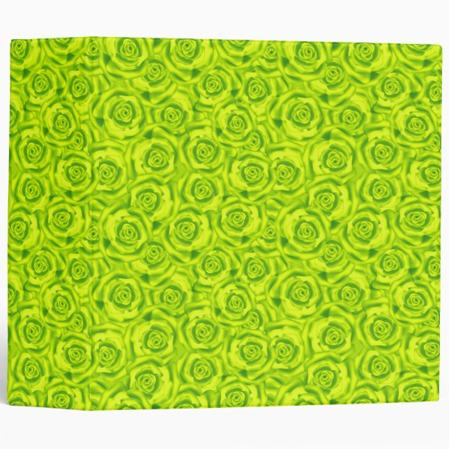 Roses, neon binder (Front/Spine)