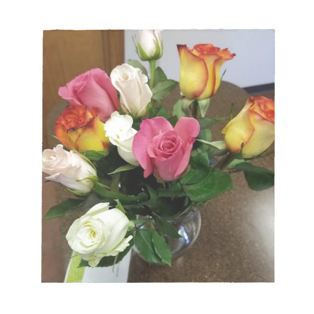 Roses Notepad (Front)
