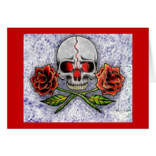 Roses Of Death! Birthday Card