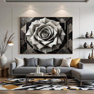 Roses of Fractured Light Poster