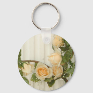 Roses On Column Keychain