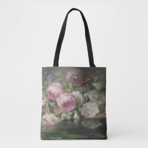 Roses on the Forest Floor by Margaretha Roosenboom Tote Bag