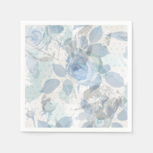 Roses pattern luxury napkin