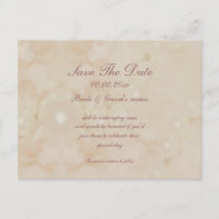 Roses pearls pink save the date invitations
