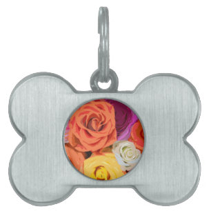 Roses Pet Tag