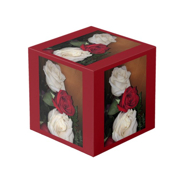 Roses Photo Cube (Front Angled)