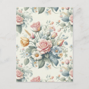 Roses  postcard