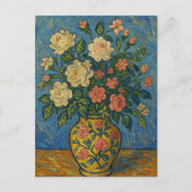 Roses Postcard (Front)