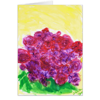 Roses pourpres et rouges