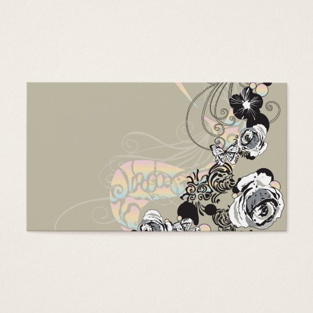 Roses Profile Card (Front)