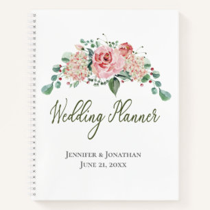 Roses rose  avec devis   CARNET WEDDING PLANNER