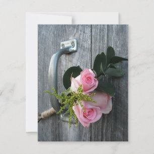 Roses roses roses et Faire-part de mariage en bois