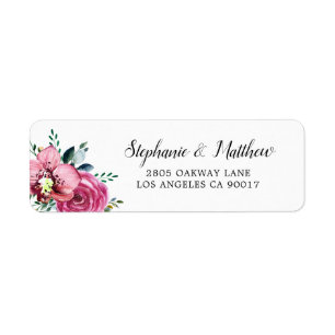 Roses roses roses Orchidées Aquarelle Mariage de f