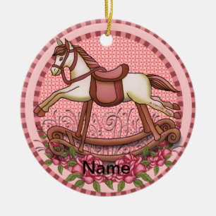 Roses roses roses rochers Horse ornement