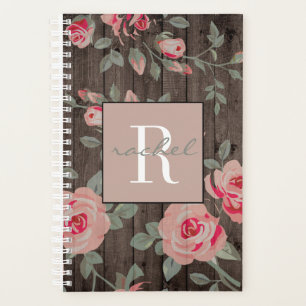 Roses roses roses sur le bois rustique Planificate