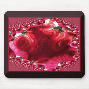 Roses Rosy Mouse Pad