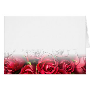 Roses Rouges Avec Contours Noirs