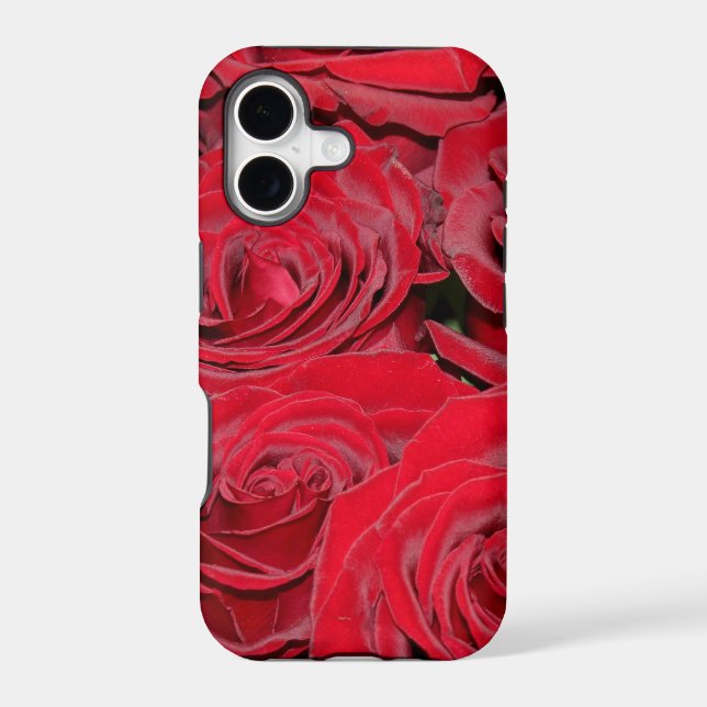 Roses Rouges Vibrantes (Verso)