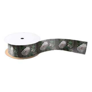 Roses Satin Ribbon