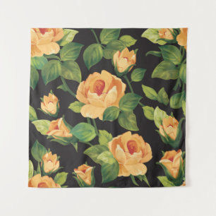 Roses, seamless floral pattern. tapestry