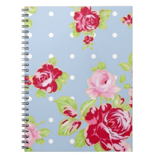 Roses Sur Carnet Bleu