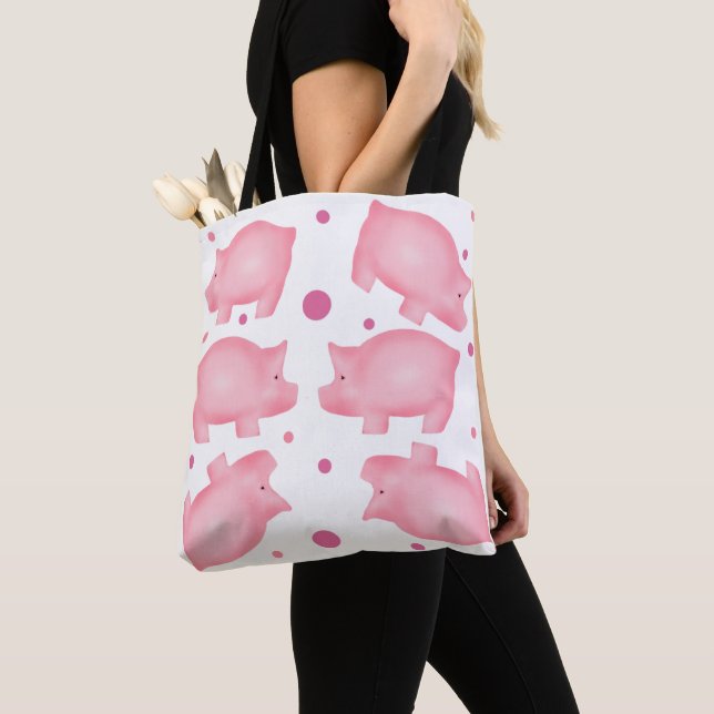 Roses Sur Tout Le Sac fourre-tout D'Impression (De près)