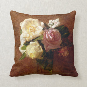 Roses Throw Pillow