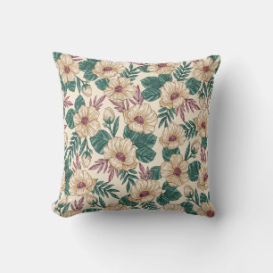 Roses Throw Pillow