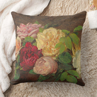 ROSES THROW PILLOW