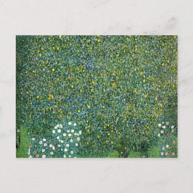 Roses under the Trees Cute Postcard (Front)