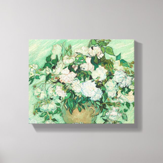 Roses - Vincent van Gogh Canvas Print (Front)