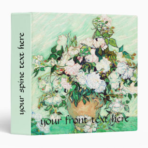 Roses, Vincent van Gogh Fine Art Binder