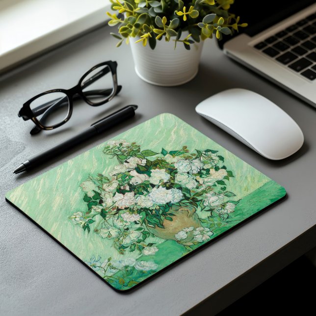 Roses | Vincent Van Gogh Mouse Pad