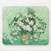 Roses | Vincent Van Gogh Mouse Pad (Front)