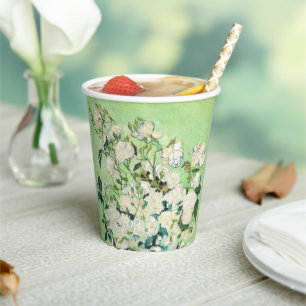 Roses, Vincent van Gogh Paper Cups