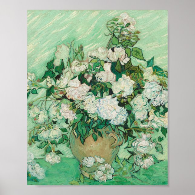 Roses - Vincent van Gogh Poster (Front)