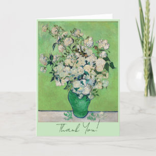 Roses, Vincent van Gogh  Thank You Card