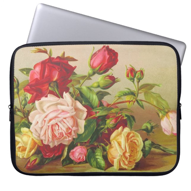 Roses vintage Laptop Sleeve (Front)