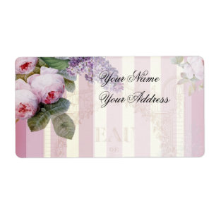 Roses vintages et lilas