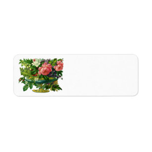 Roses vintages florales roses, Vase de fleurs