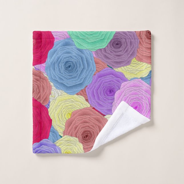 Roses Wash Cloth (Wash Cloth)