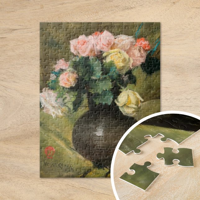 Roses | William Merritt Chase Jigsaw Puzzle (Creator Uploaded)