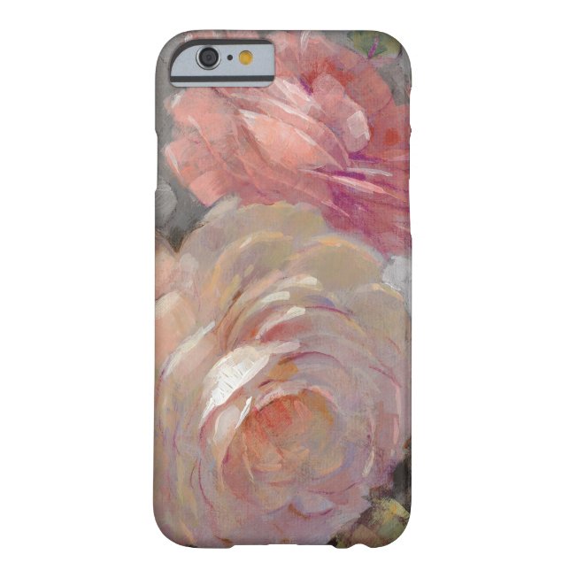 Roses with Grey Case-Mate iPhone Case (Back)