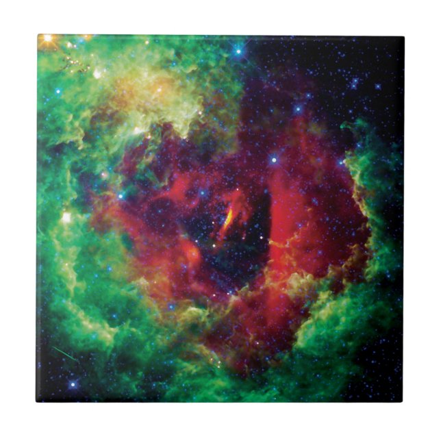 Rosetta Nebula NASA Space Photo Tile (Front)