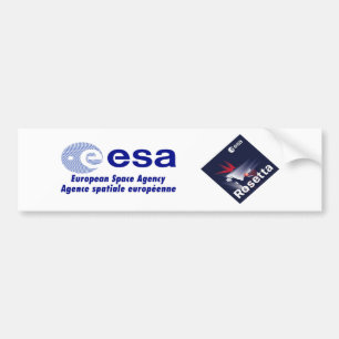 Rosetta Spacecraft Bumper Sticker
