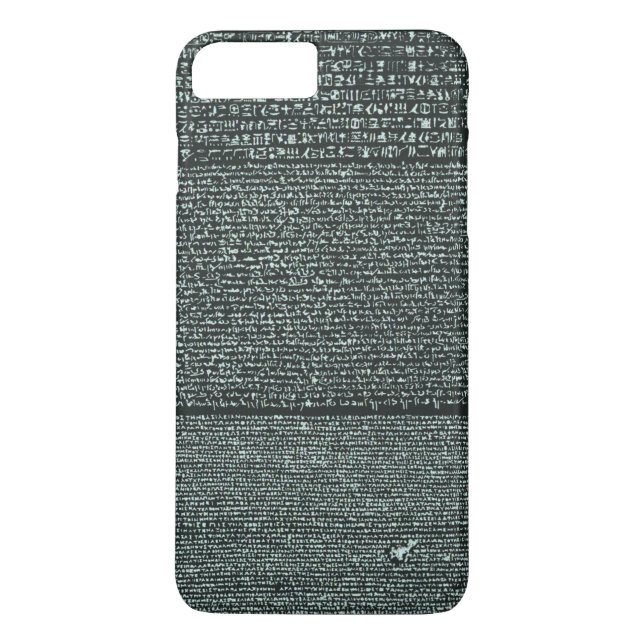 Rosetta Stone Ancient Egyptian hieroglyphs Case-Ma Case-Mate iPhone Case (Back)